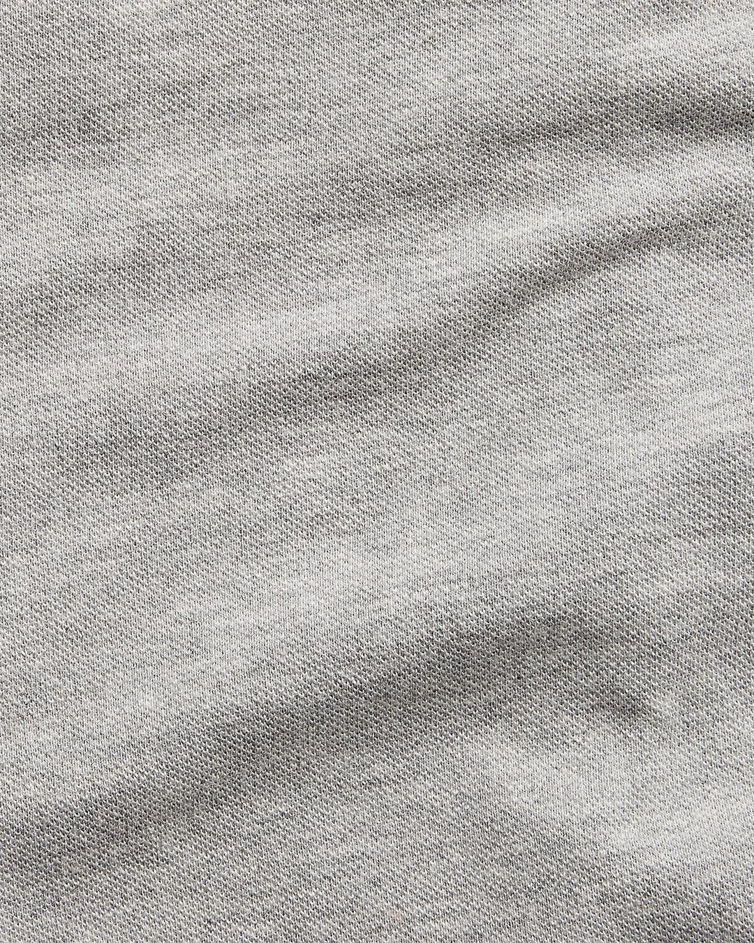 POLO RALPH LAUREN - Chemise ultra-légère en coton piqué Gris clair chiné