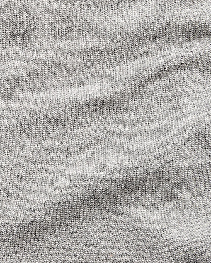 POLO RALPH LAUREN - Chemise ultra-légère en coton piqué Gris clair chiné