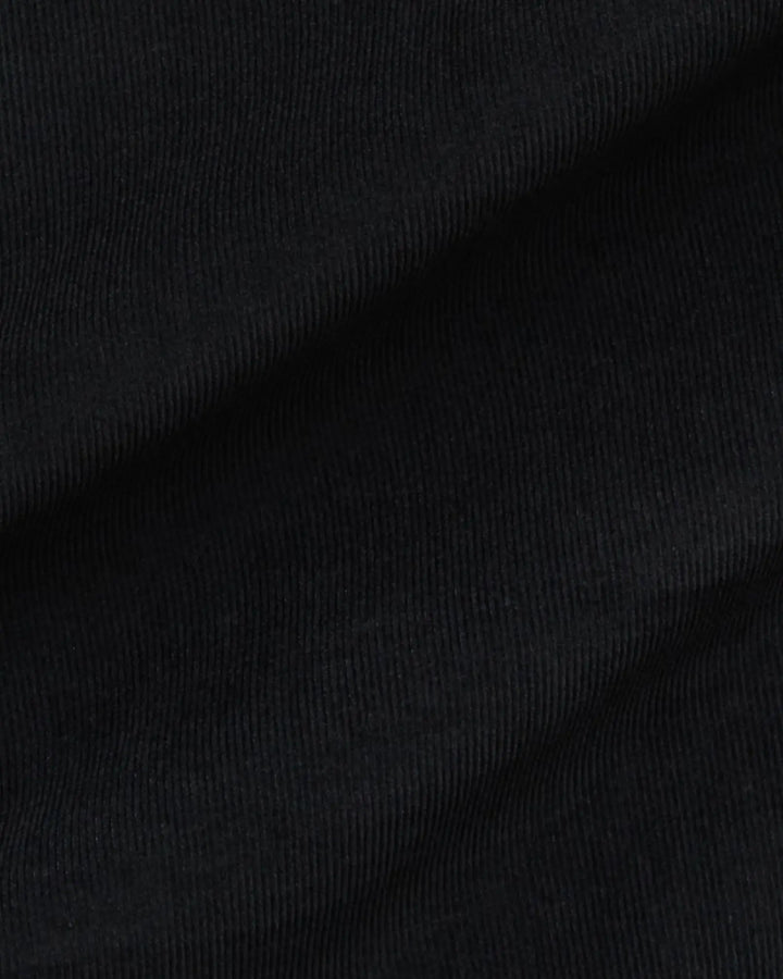 POLO RALPH LAUREN - Chemise ajustée en velours côtelé de coton Noir
