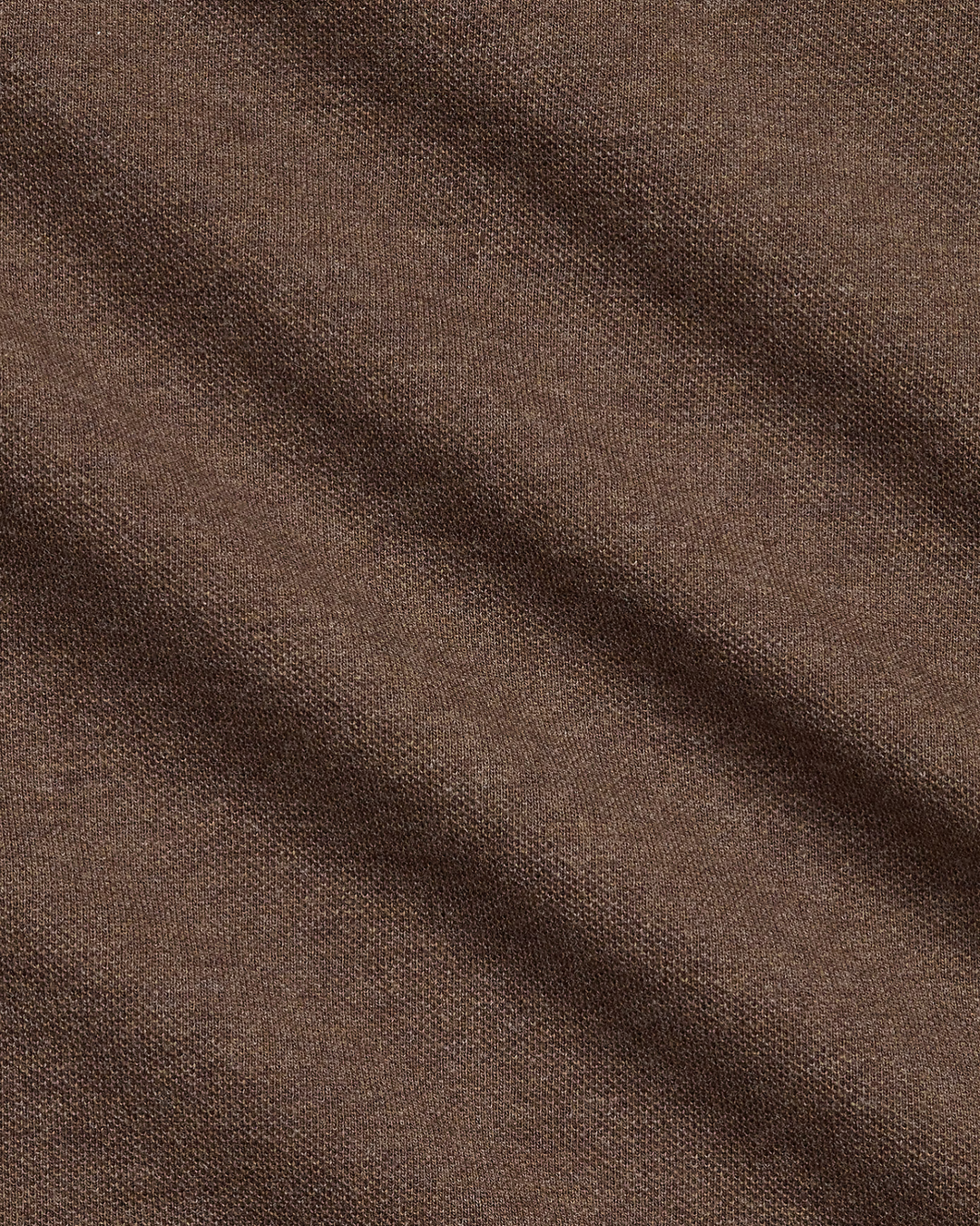 POLO RALPH LAUREN - Chemise ultra légère en coton piqué Marron taupe