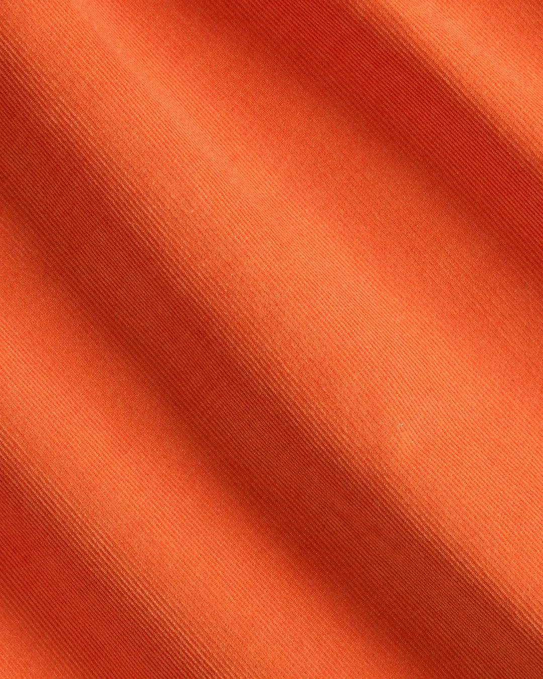 POLO RALPH LAUREN - Chemise ajustée en velours côtelé de coton Orange collège
