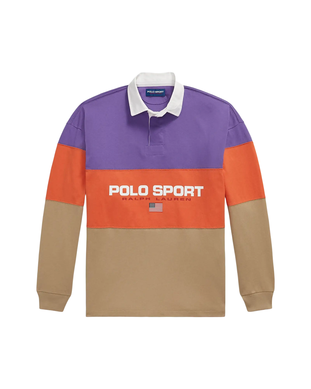 POLO RALPH LAUREN - Chemise de rugby Big Fit Polo Sport Lilas mauve multicolore
