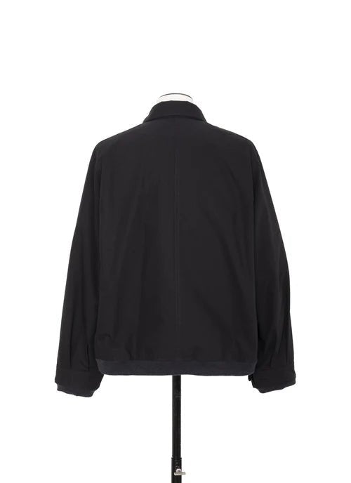 SACAI - Blouson réversible Nylon Twill x Rip Stop Noir / Kaki foncé - Lothaire