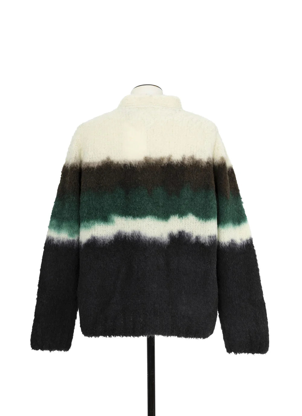 SACAI - Cardigan en maille Chusen-Dyed Noir multicolore - Lothaire