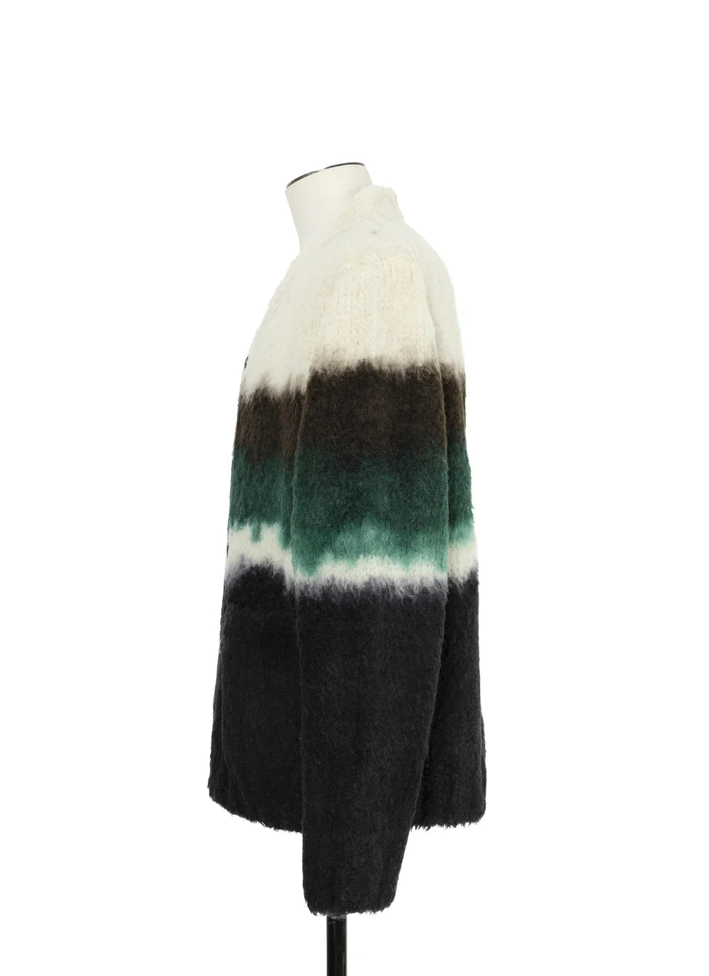 SACAI - Cardigan en maille Chusen-Dyed Noir multicolore - Lothaire