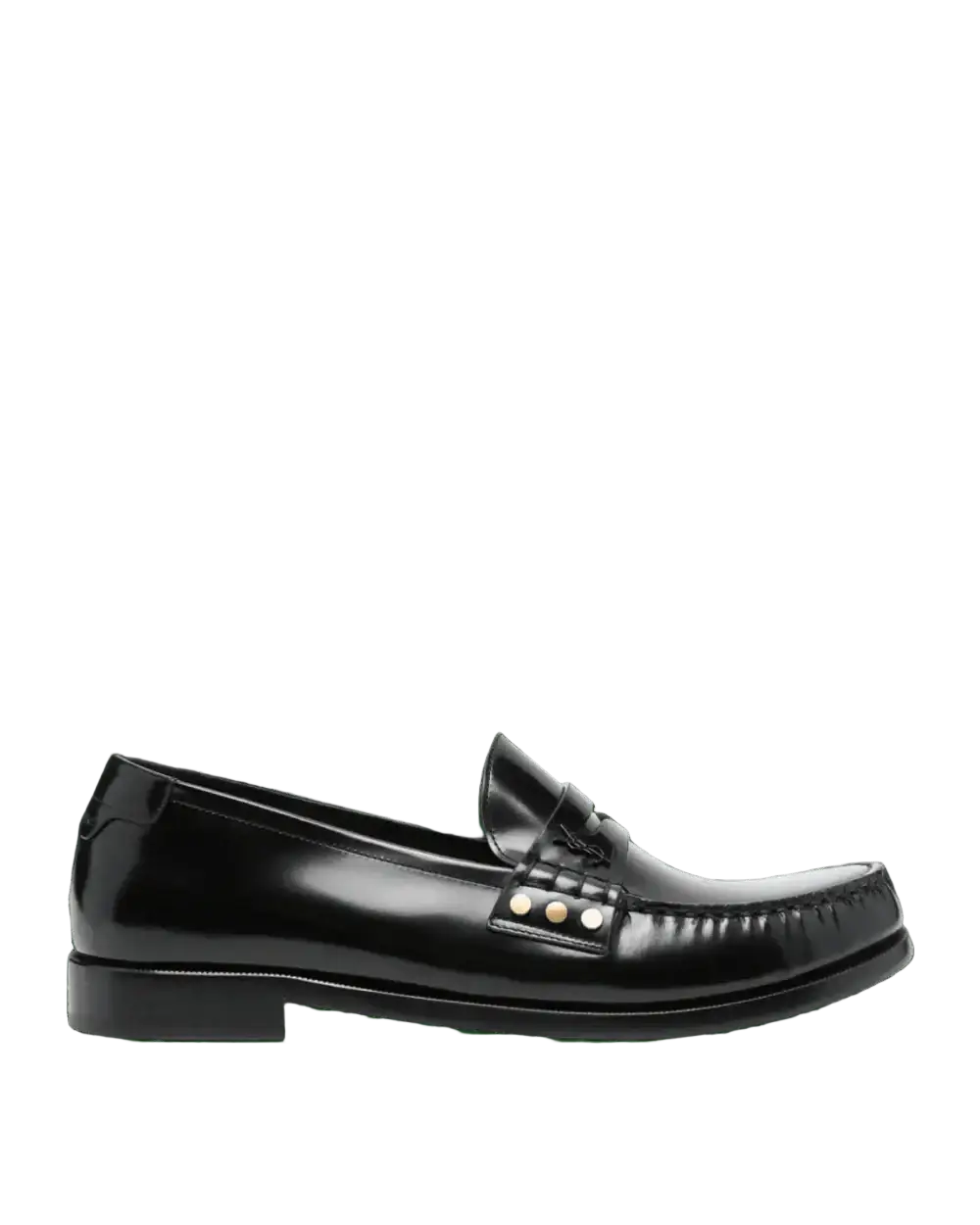 Saint Laurent Mocassins Cloutés noir - Lothaire