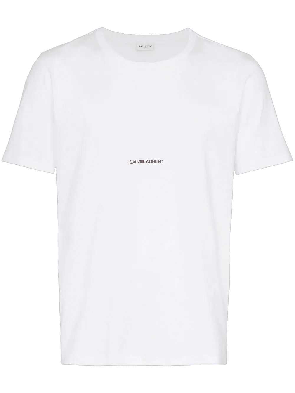 Saint Laurent - T-shirt Saint Laurent Rive Gauche Blanc - Lothaire