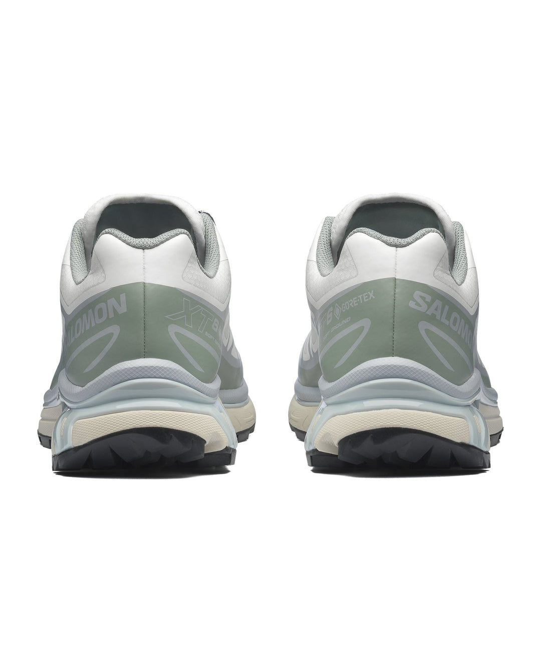 SALOMON - XT - 6 GORE - TEX Unisexe Sneakers Blanc / Vert Milieu - Lothaire