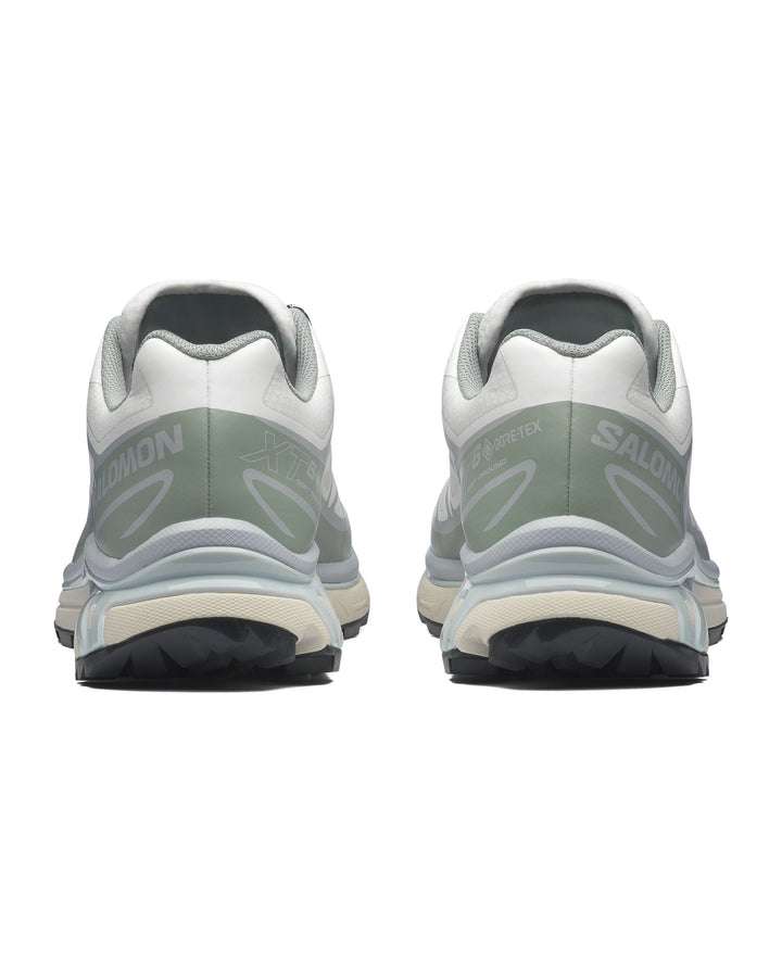 SALOMON - XT - 6 GORE - TEX Unisexe Sneakers Blanc / Vert Milieu - Lothaire