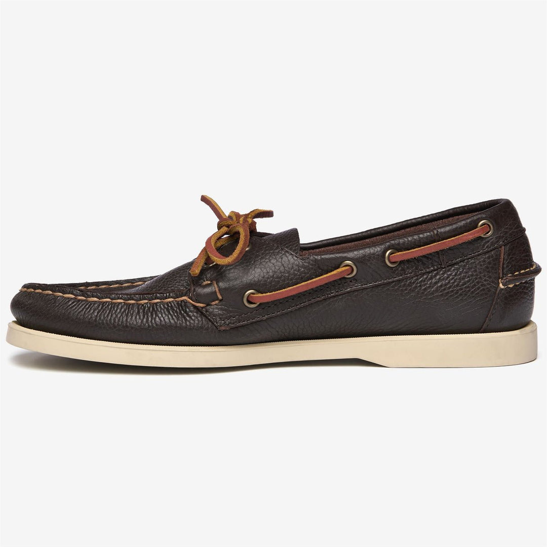 SEBAGO - Chaussures bateau Docksides PORTLAND MARTELLATO Marron foncé - Lothaire