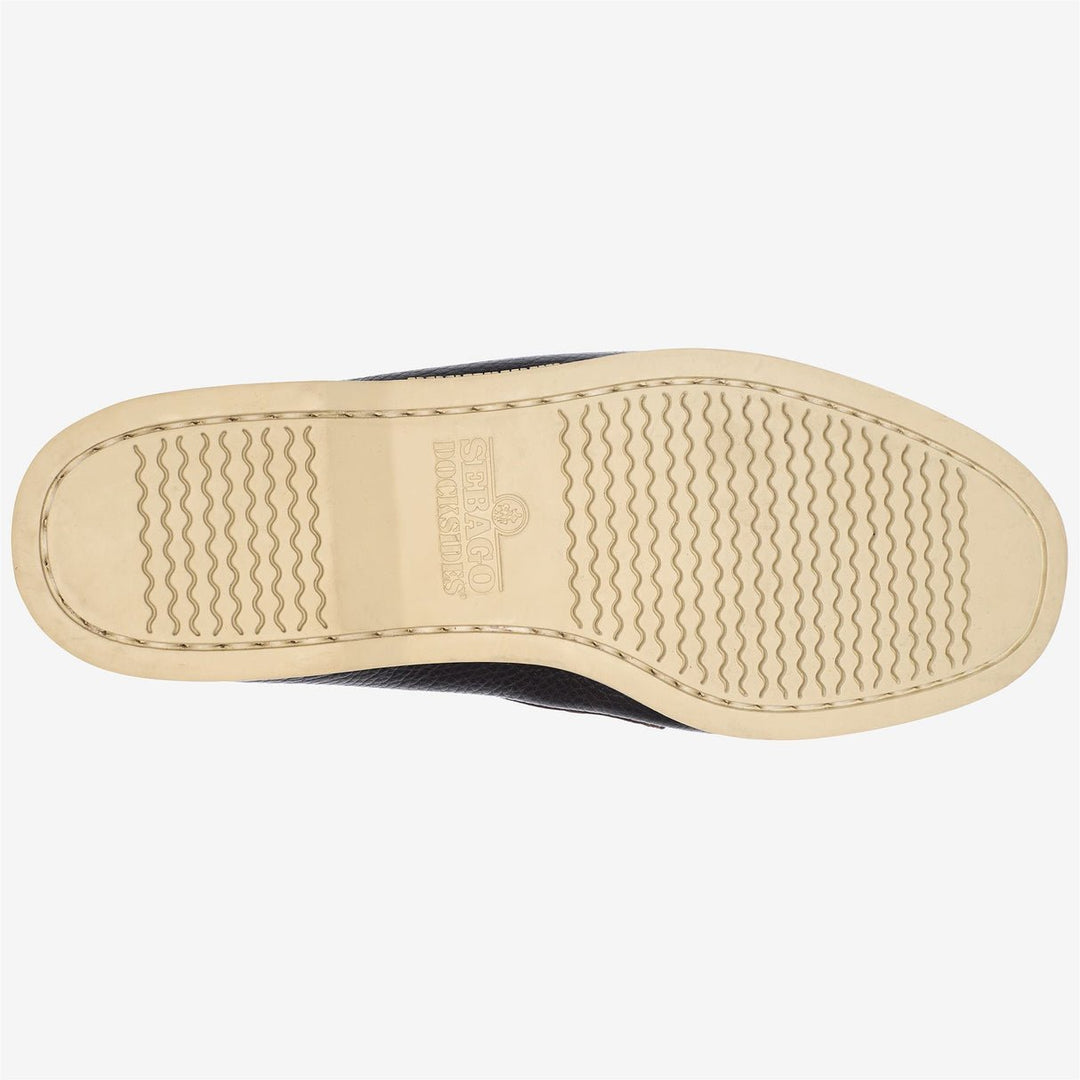 SEBAGO - Chaussures bateau Docksides PORTLAND MARTELLATO Marron foncé - Lothaire