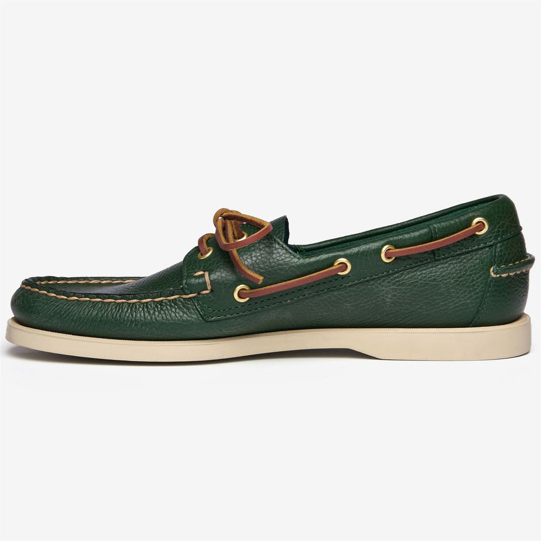 SEBAGO - Chaussures bateau Docksides PORTLAND MARTELLATO Vert - Lothaire