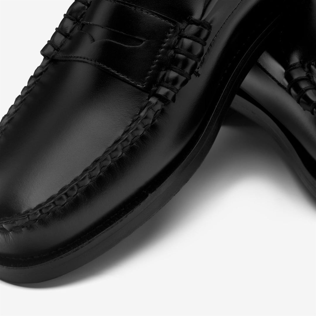 SEBAGO - Classic DAN Mocassins pour homme avec semelle en cuir Noir - Lothaire