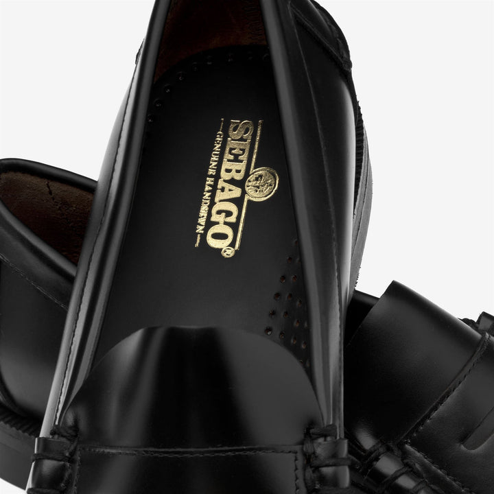 SEBAGO - Classic DAN Mocassins pour homme avec semelle en cuir Noir - Lothaire