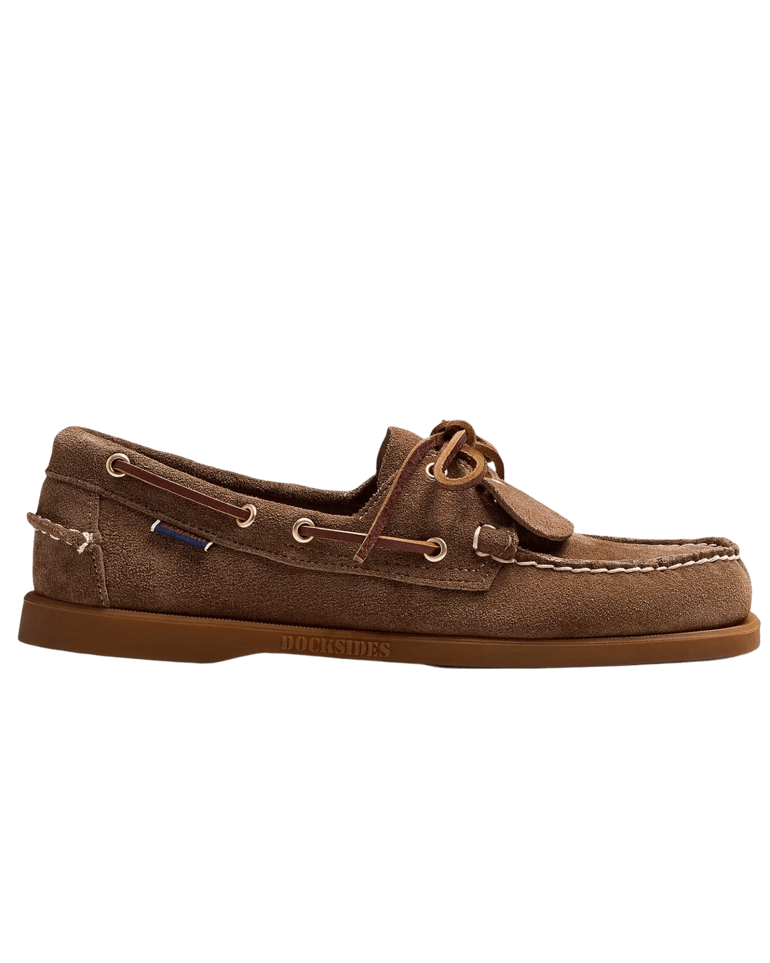 SEBAGO - Mocassins bateau Portland Artisan OX Semelle gomme Marron tabac - Lothaire
