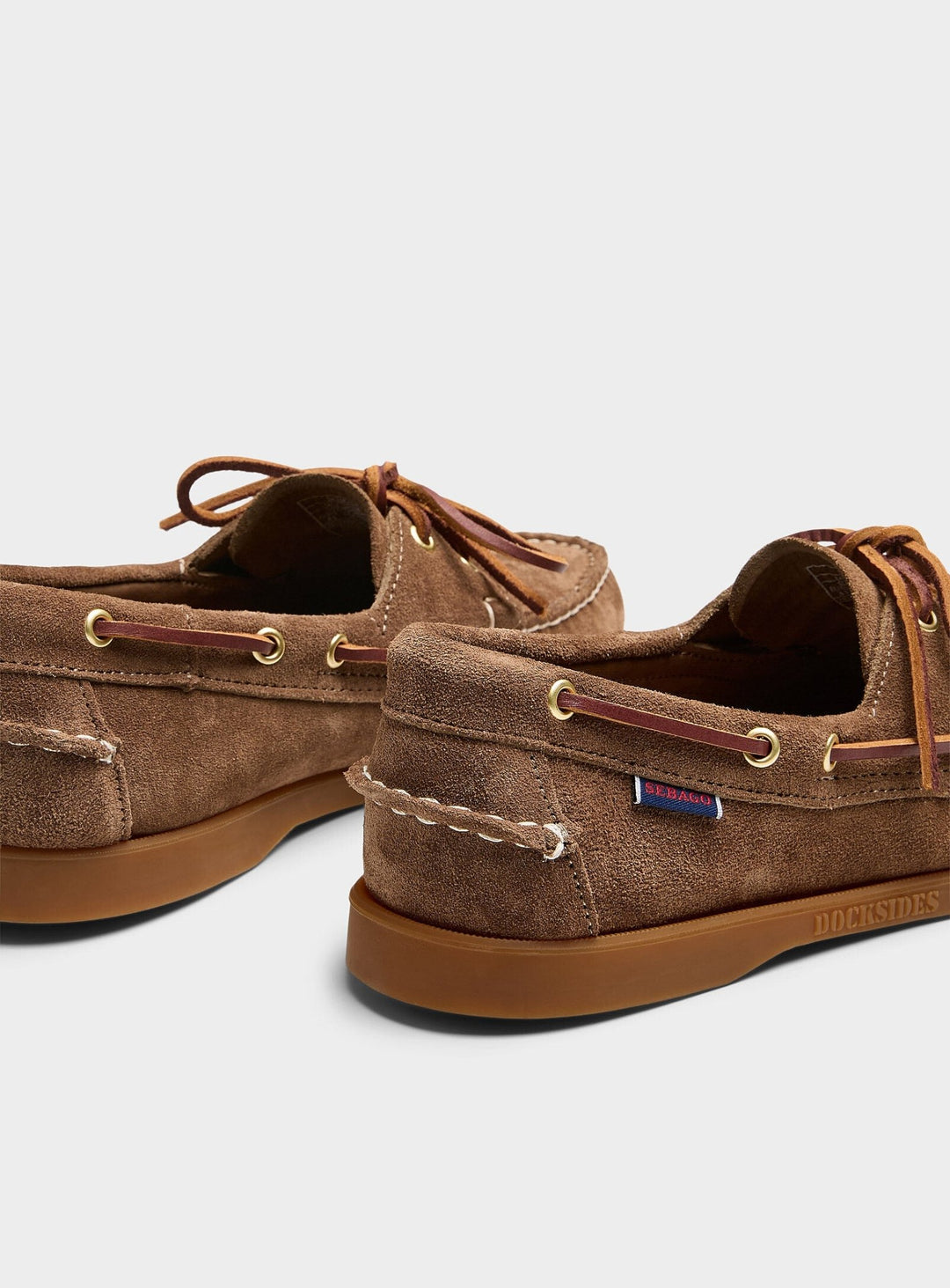 SEBAGO - Mocassins bateau Portland Artisan OX Semelle gomme Marron tabac - Lothaire