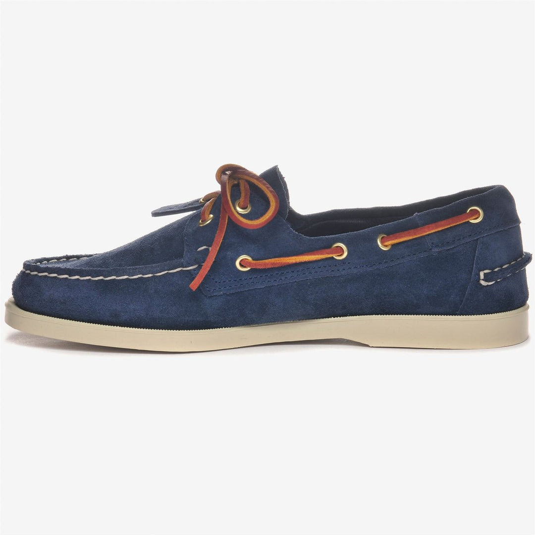 SEBAGO - Mocassins Docksides PORTLAND ARTISAN OX Bleu marine - Lothaire
