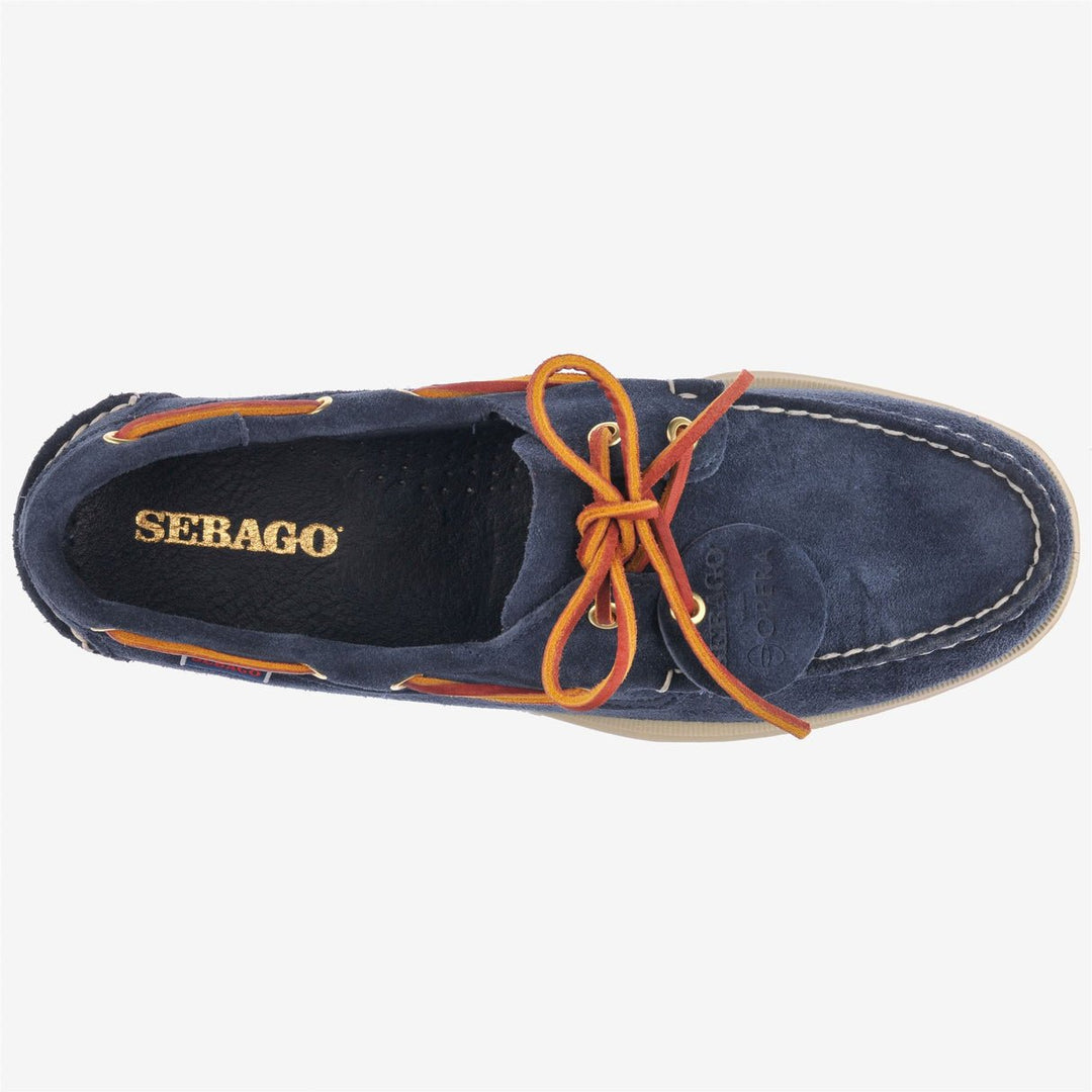 SEBAGO - Mocassins Docksides PORTLAND ARTISAN OX Bleu marine - Lothaire