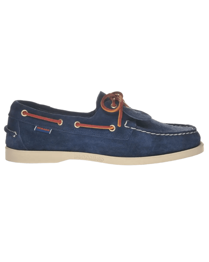 SEBAGO - Mocassins Docksides PORTLAND ARTISAN OX Bleu marine - Lothaire