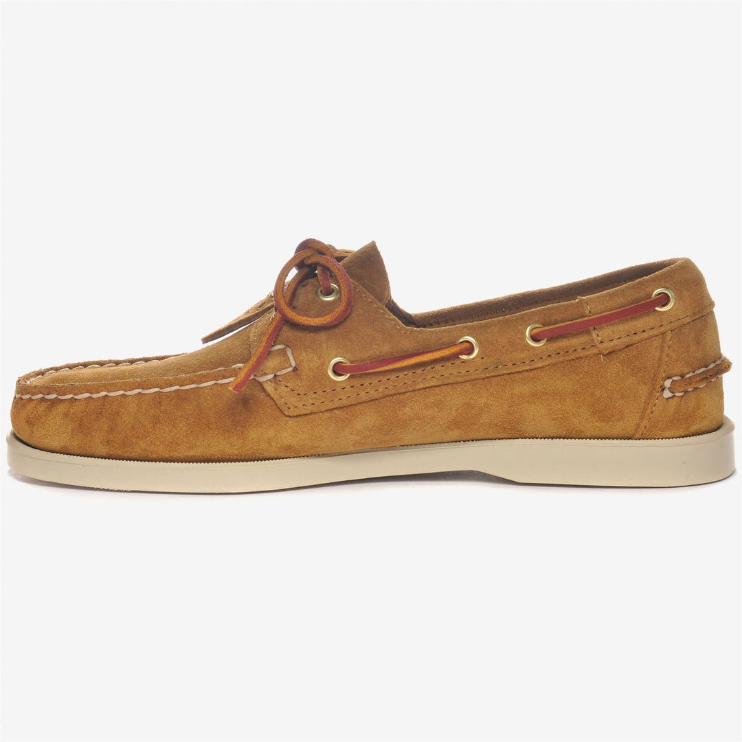 SEBAGO - PORTLAND ARTISAN OX Chaussures bateau Docksides en Daim Jaune curry - Lothaire