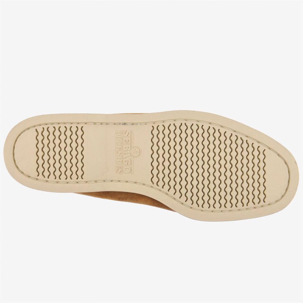 SEBAGO - PORTLAND ARTISAN OX Chaussures bateau Docksides en Daim Jaune curry - Lothaire