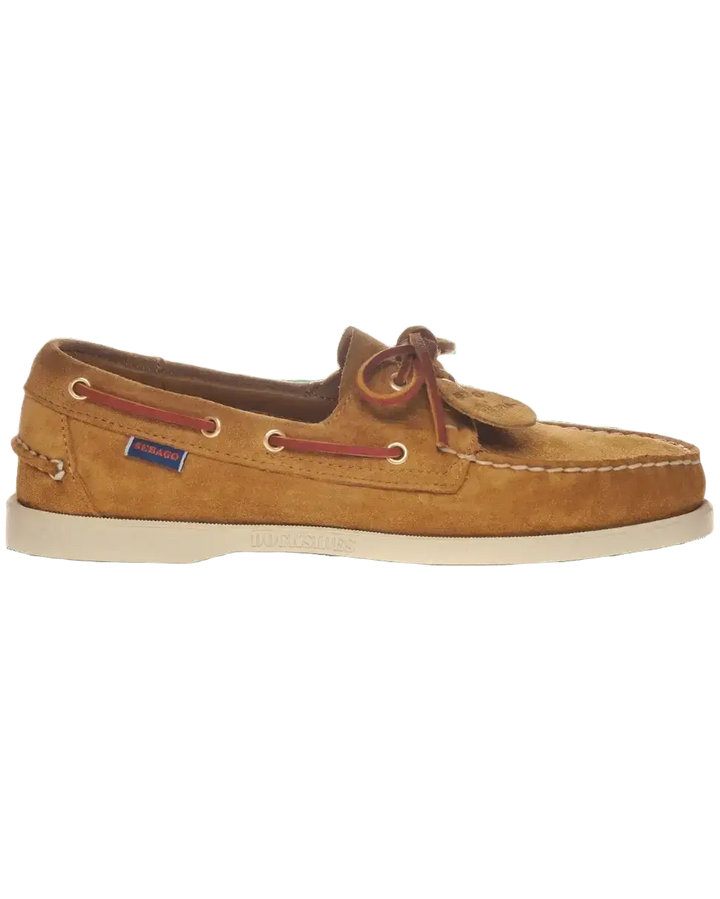 SEBAGO - PORTLAND ARTISAN OX Chaussures bateau Docksides en Daim Jaune curry - Lothaire