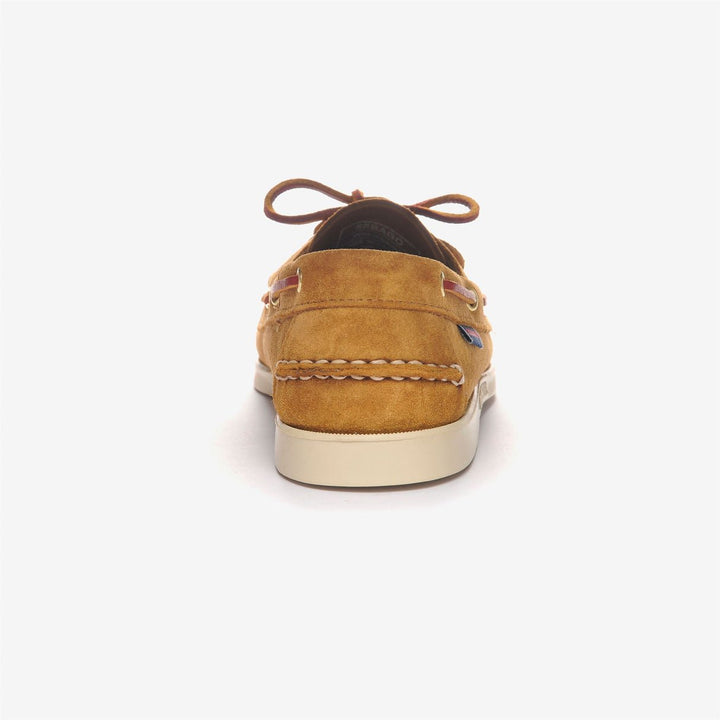 SEBAGO - PORTLAND ARTISAN OX Chaussures bateau Docksides en Daim Jaune curry - Lothaire