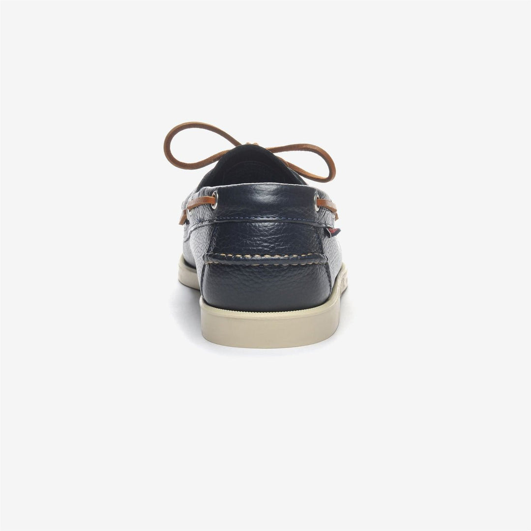 SEBAGO - PORTLAND MARTELLATO Chaussures bateau en cuir Docksides Bleu marine - Lothaire