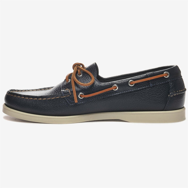 SEBAGO - PORTLAND MARTELLATO Chaussures bateau en cuir Docksides Bleu marine - Lothaire