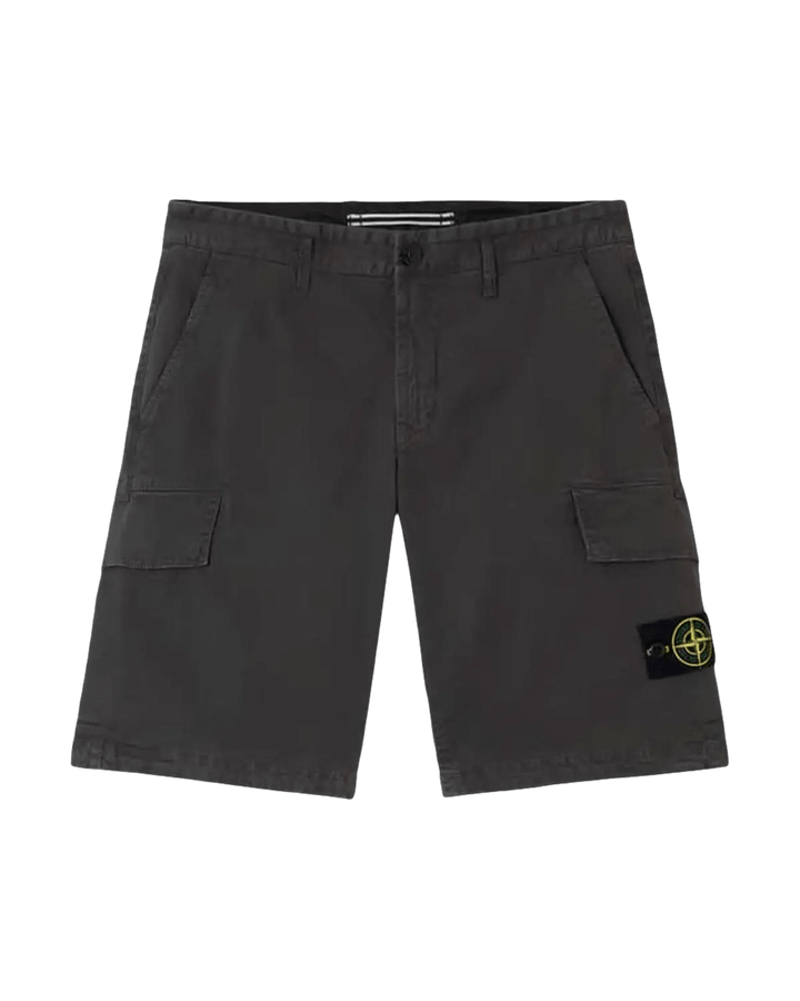 STONE ISLAND - bermuda à patch Compass vert - Lothaire