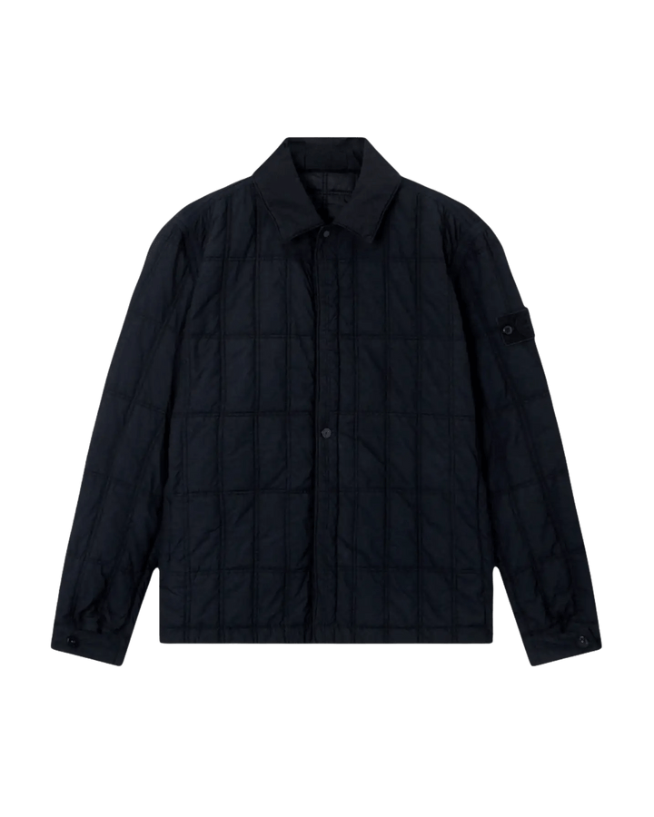 STONE ISLAND - Blouson Smerigliato Bleu Foncé - Lothaire