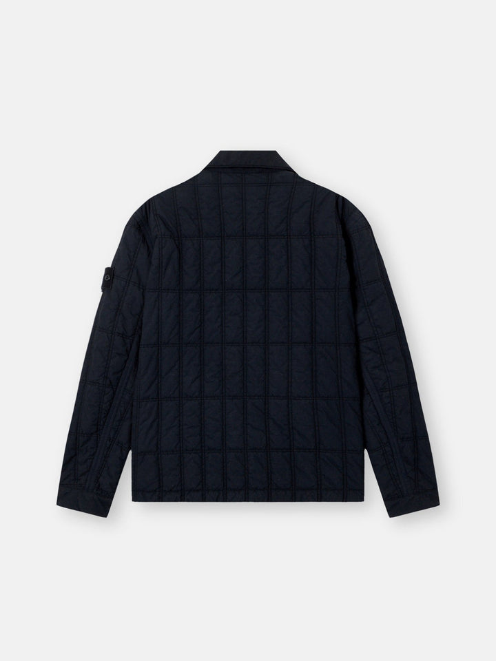 STONE ISLAND - Blouson Smerigliato Bleu Foncé - Lothaire