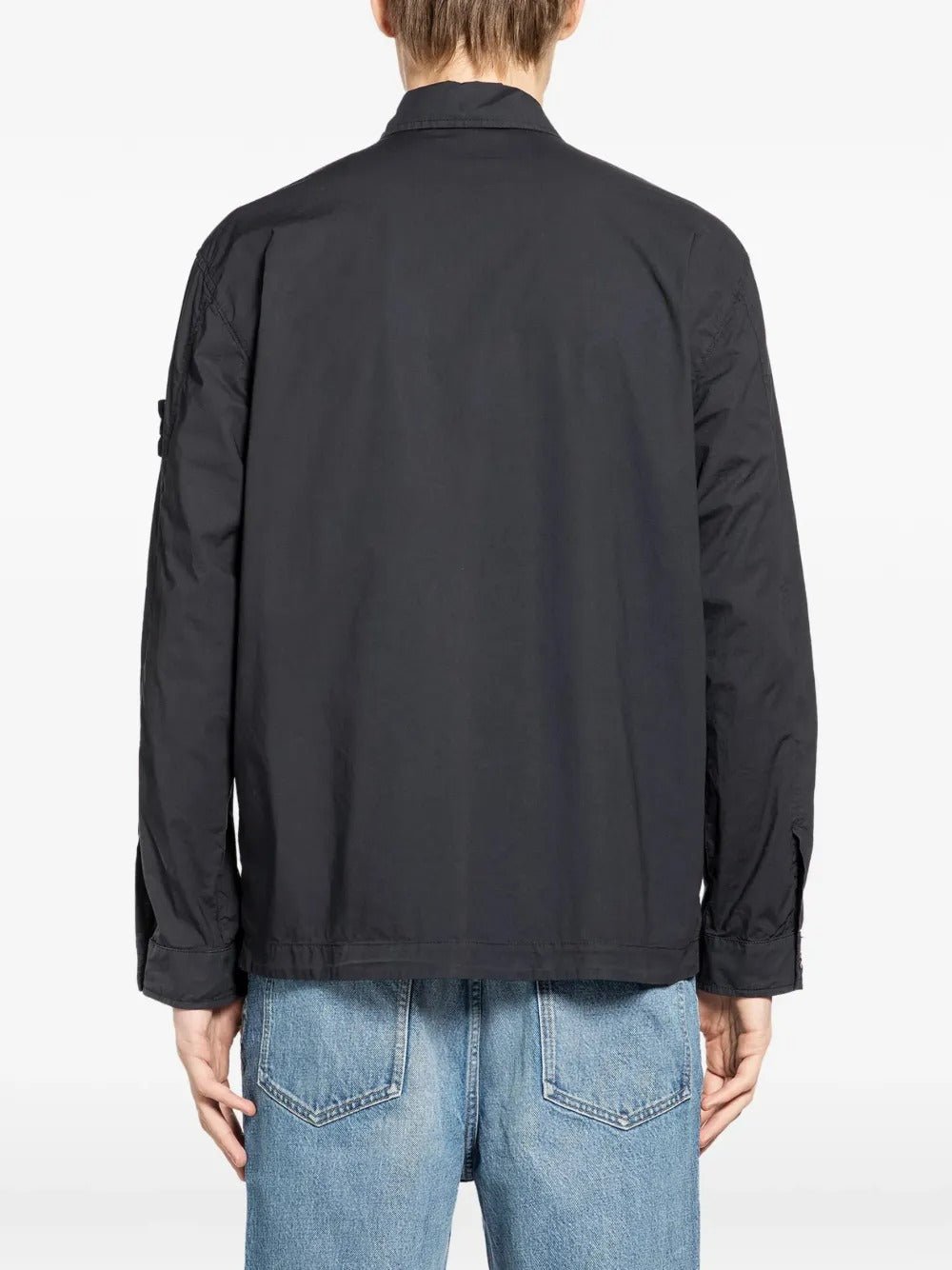 STONE ISLAND - Blousons Chemise à Poches Poitrine Noir - Lothaire
