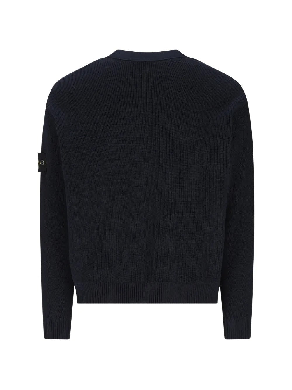 STONE ISLAND - Cardigan à Boutonnière Bleu Marine - Lothaire