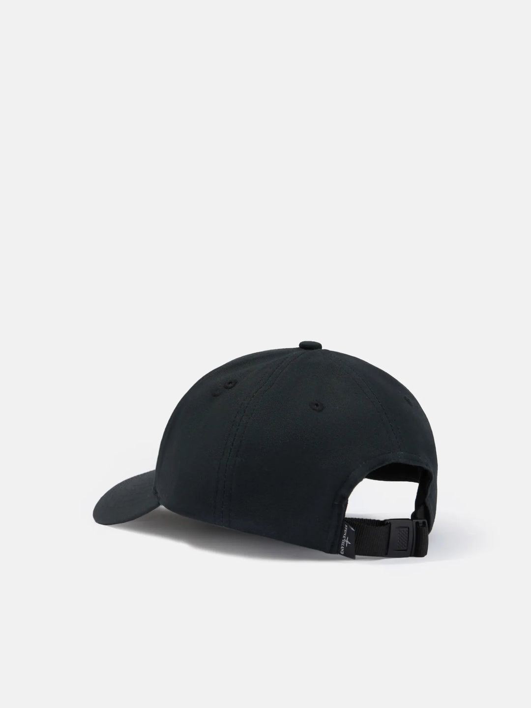 STONE ISLAND - Casquette avec broderie Compass et patte ajustable - Noir - Lothaire