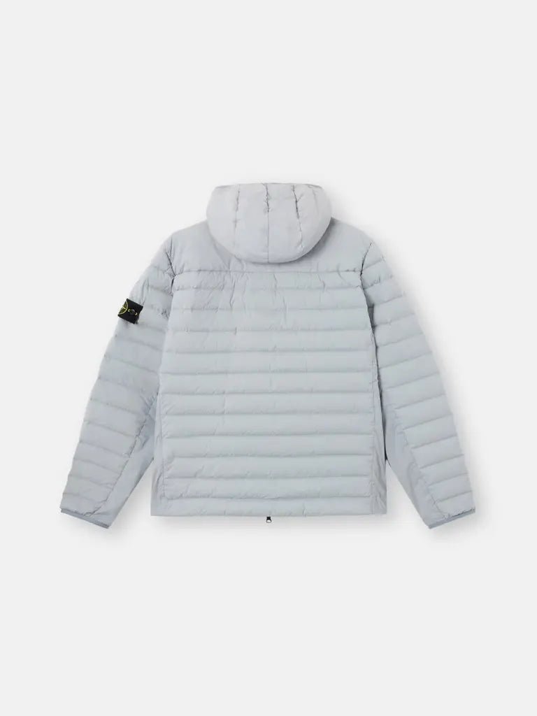STONE ISLAND - Doudoune à Capuche Seamless Tunnel Gris - Lothaire