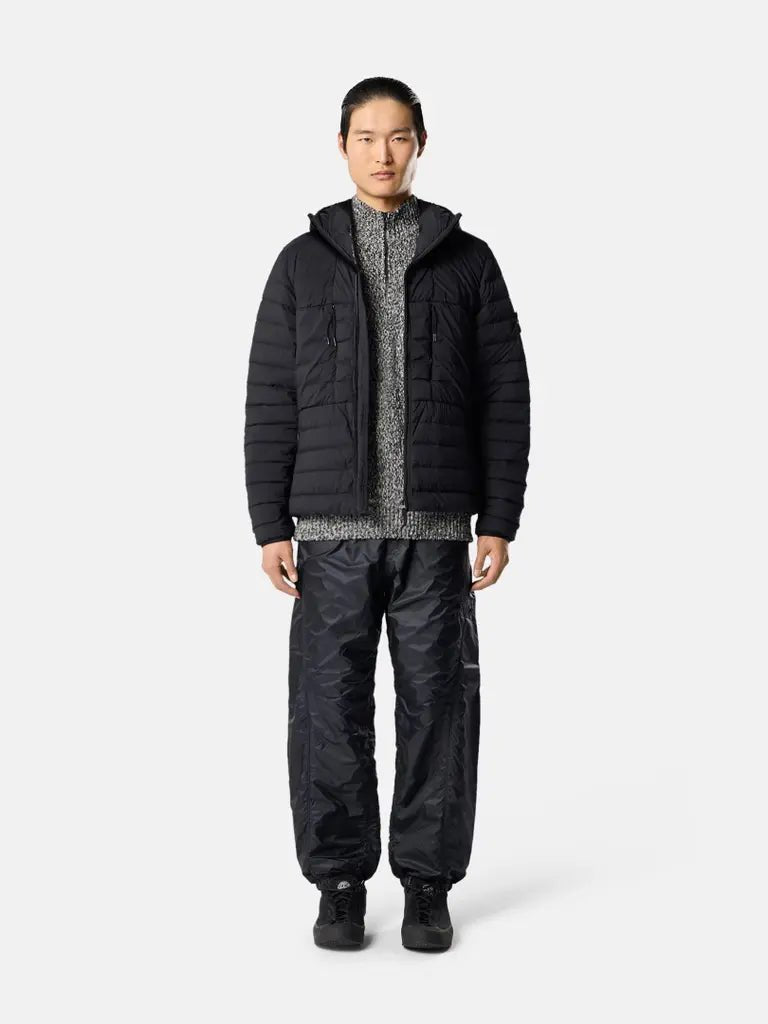 STONE ISLAND - Doudoune à Capuche Seamless Tunnel Noire - Lothaire