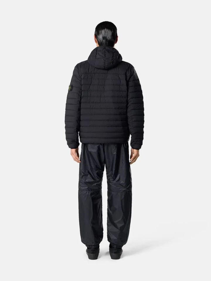 STONE ISLAND - Doudoune à Capuche Seamless Tunnel Noire - Lothaire