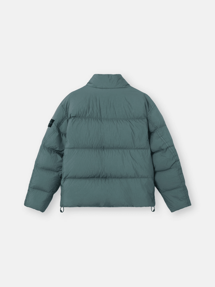 STONE ISLAND - Doudoune Crinkle Reps NY Vert océan - Lothaire