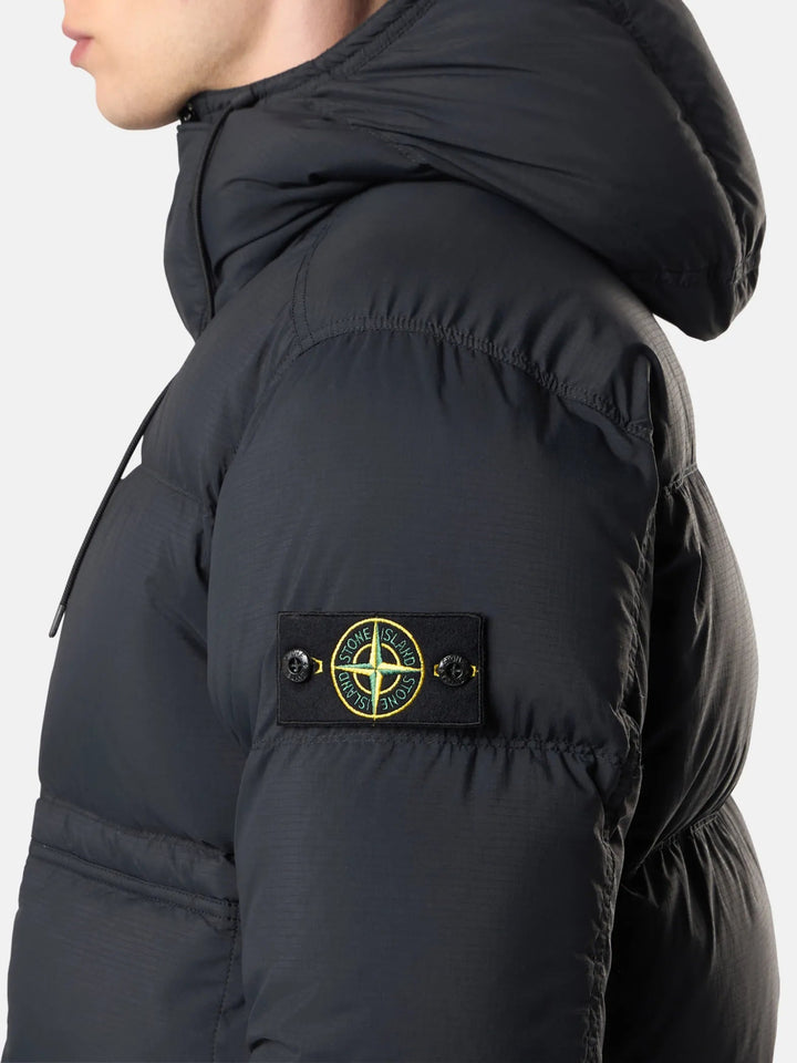 STONE ISLAND - Doudoune Matt Ripstop Cordura Advanced Fabrics Noir - Lothaire