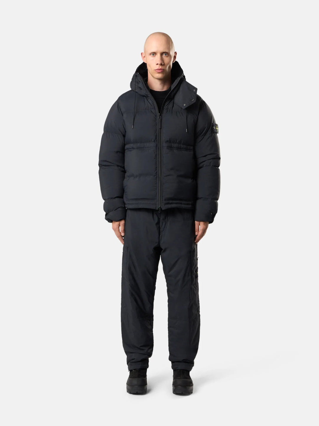 STONE ISLAND - Doudoune Matt Ripstop Cordura Advanced Fabrics Noir - Lothaire