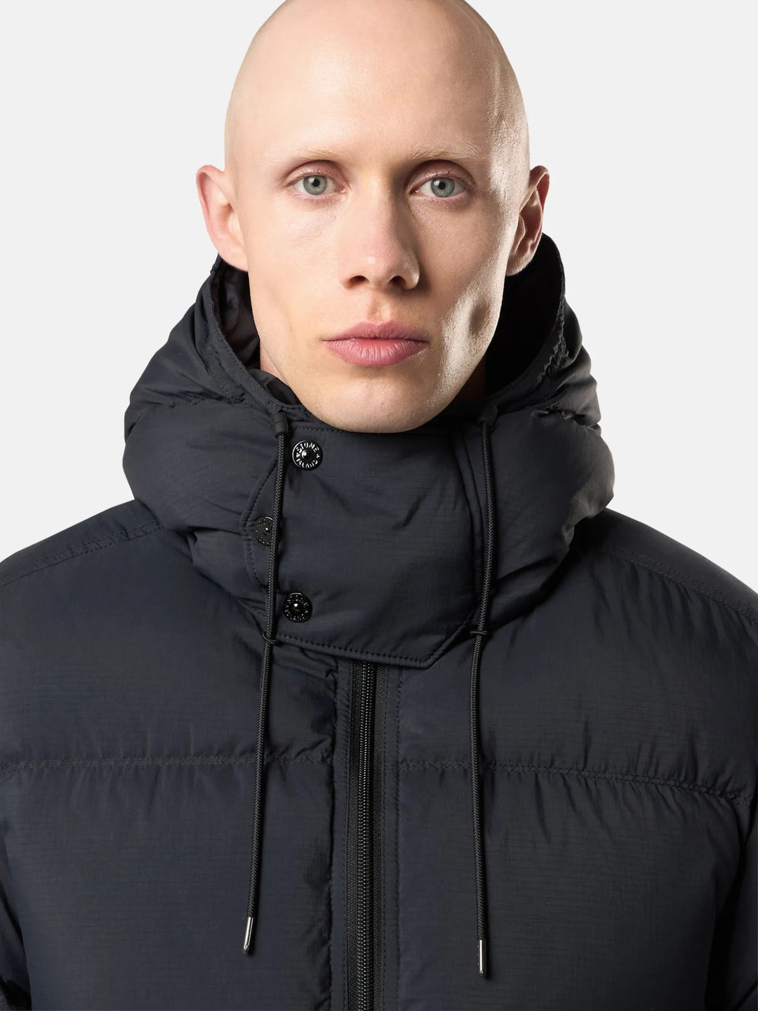 STONE ISLAND - Doudoune Matt Ripstop Cordura Advanced Fabrics Noir - Lothaire