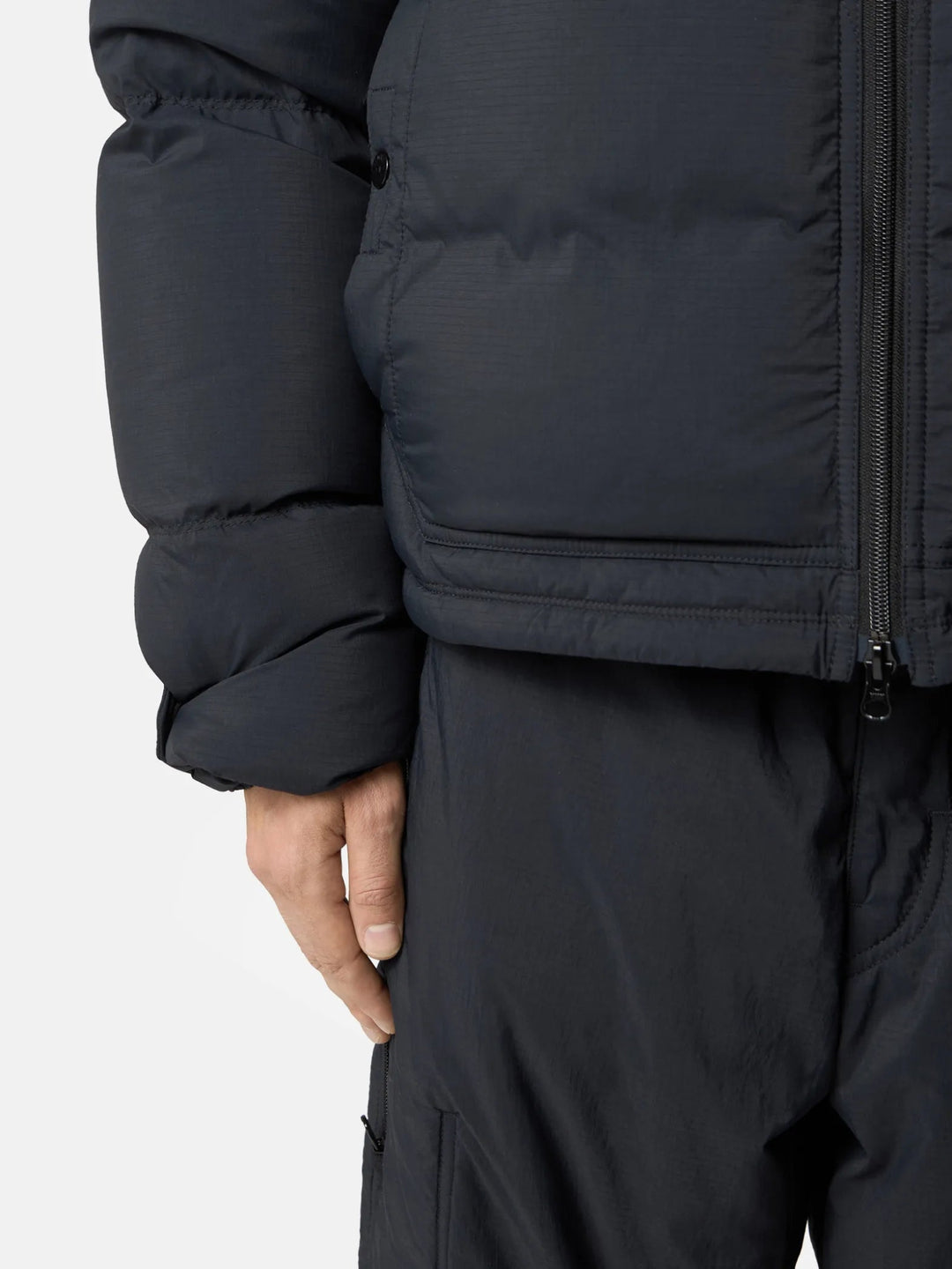 STONE ISLAND - Doudoune Matt Ripstop Cordura Advanced Fabrics Noir - Lothaire
