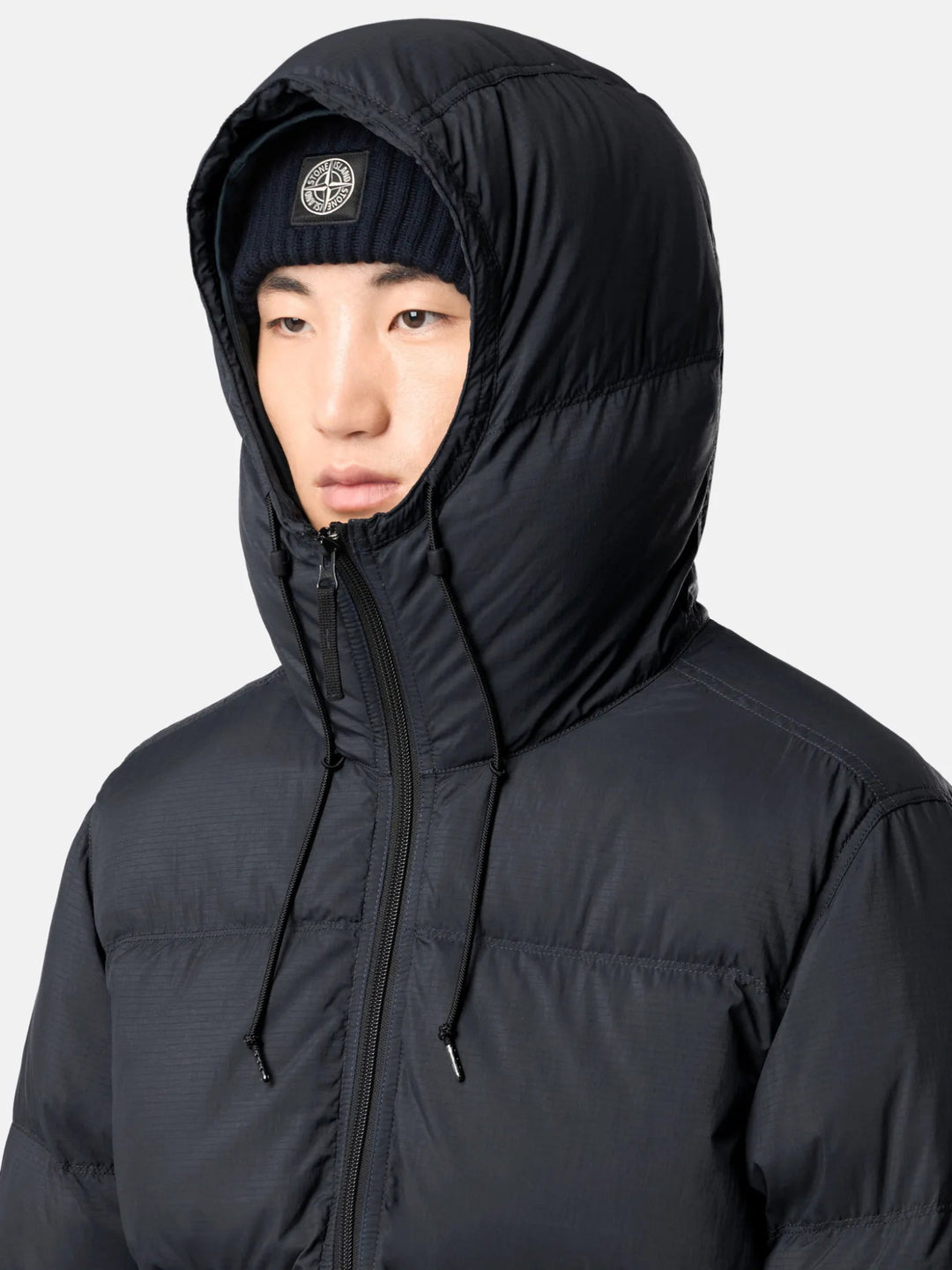 STONE ISLAND - Doudoune Matt Ripstop Cordura Advanced Fabrics Noir - Lothaire