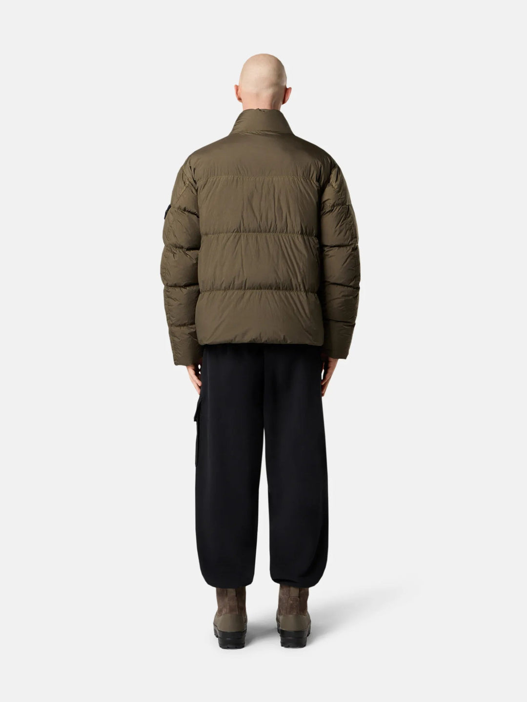 STONE ISLAND - Doudoune résistante au vent Vert - Lothaire