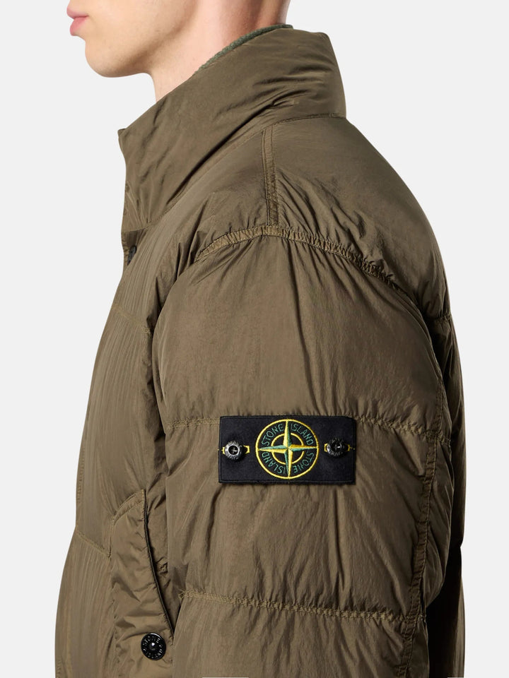 STONE ISLAND - Doudoune résistante au vent Vert - Lothaire