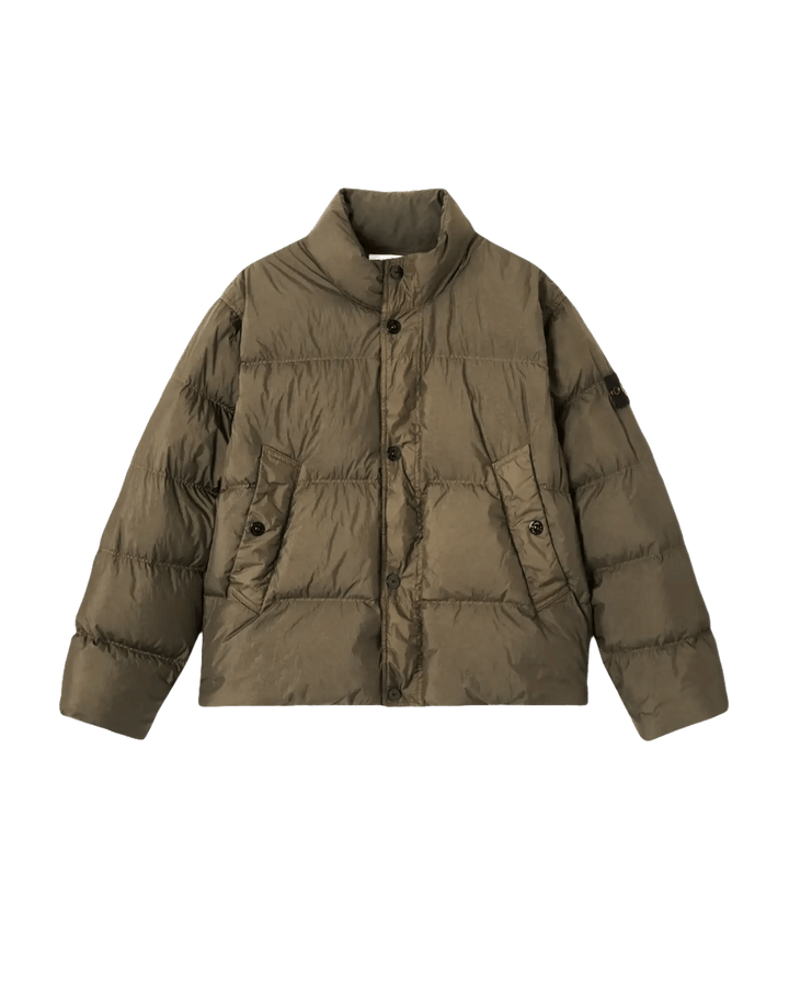 STONE ISLAND - Doudoune résistante au vent Vert - Lothaire