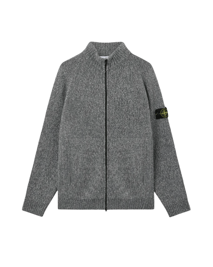 STONE ISLAND - Full 5100051 FANCY YARN MOULINÉ WOOL Gris ciment - Lothaire