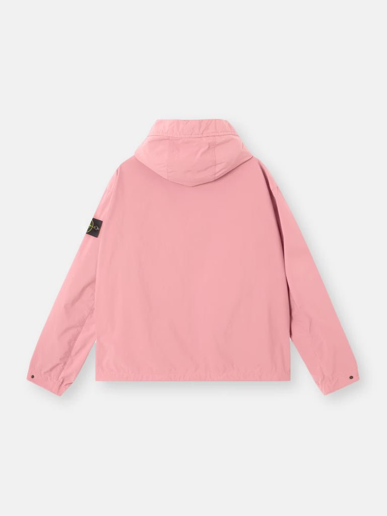 STONE ISLAND - Hooded jacket with anti - drop Rose Laurier - Lothaire
