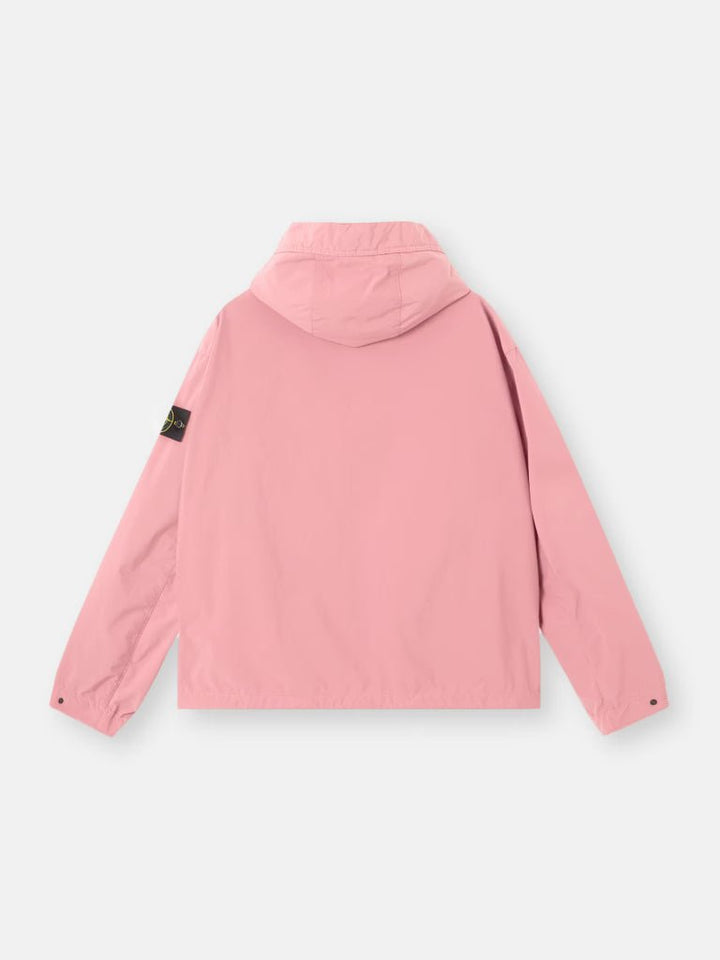 STONE ISLAND - Hooded jacket with anti - drop Rose Laurier - Lothaire